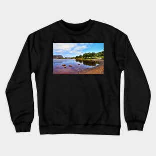 Shores of Loch Brora-Scotland Crewneck Sweatshirt